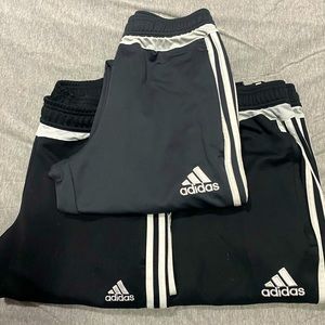 (x3) Adidas Tiro Sweatpants. Size: Small